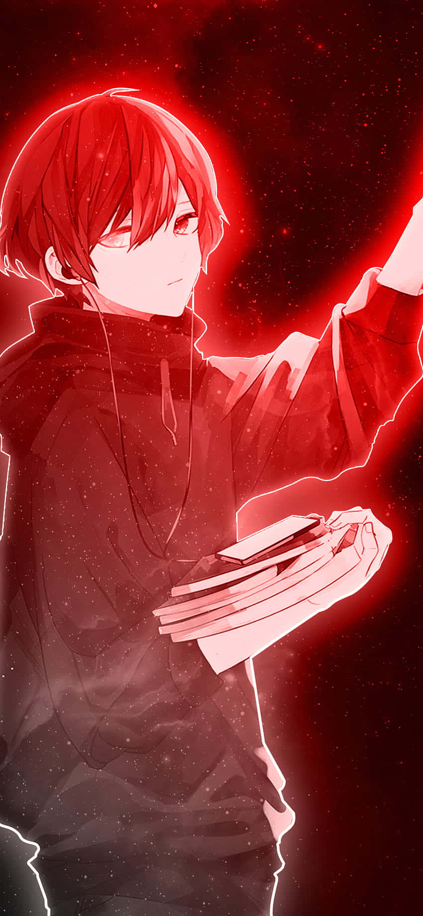Neon Anime Izumi Miyamura Picha ya Ukuta