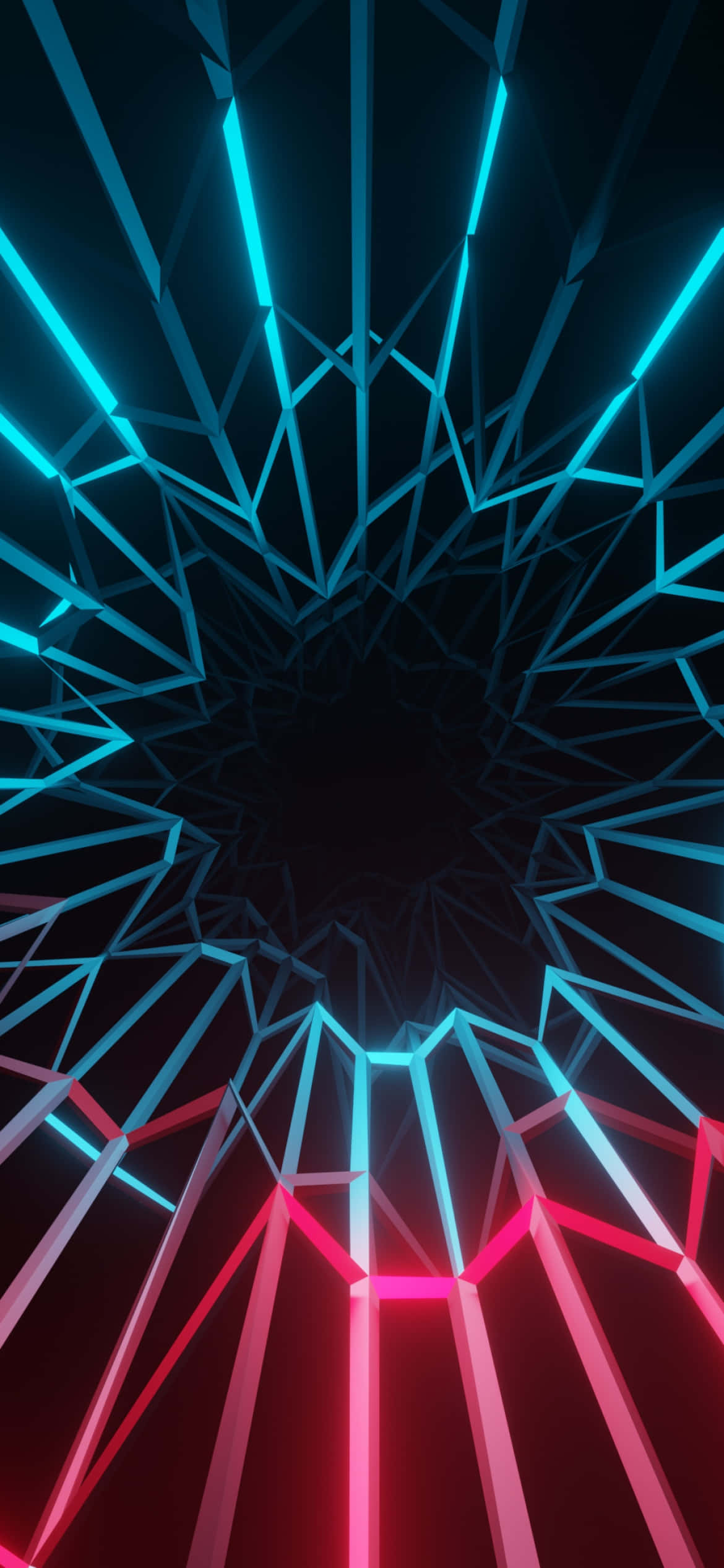 Neon Electric Lights iPhone Picha ya Ukuta