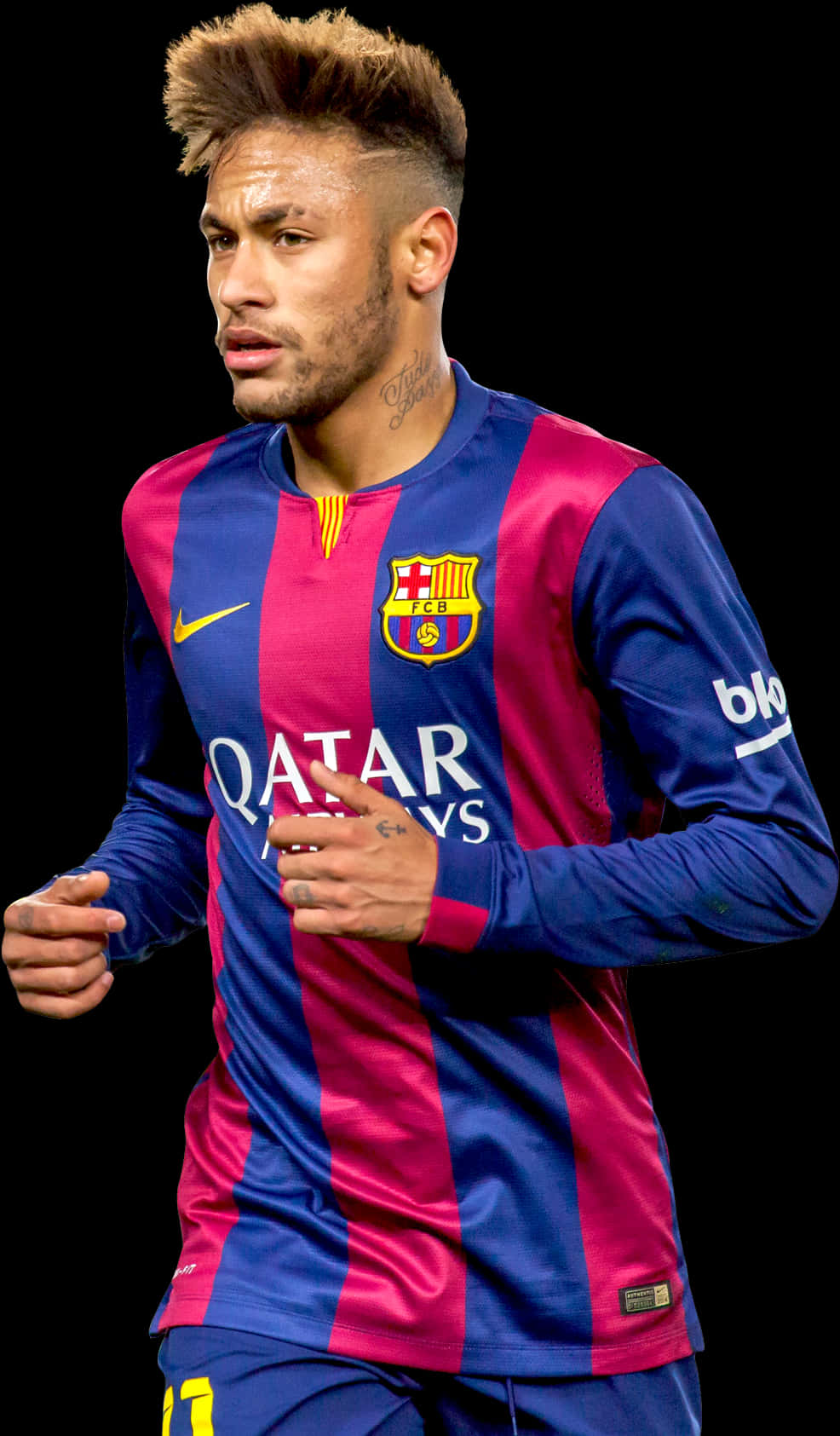 Neymar Barcelona Hatua ya Uwanjani Picha ya Ukuta