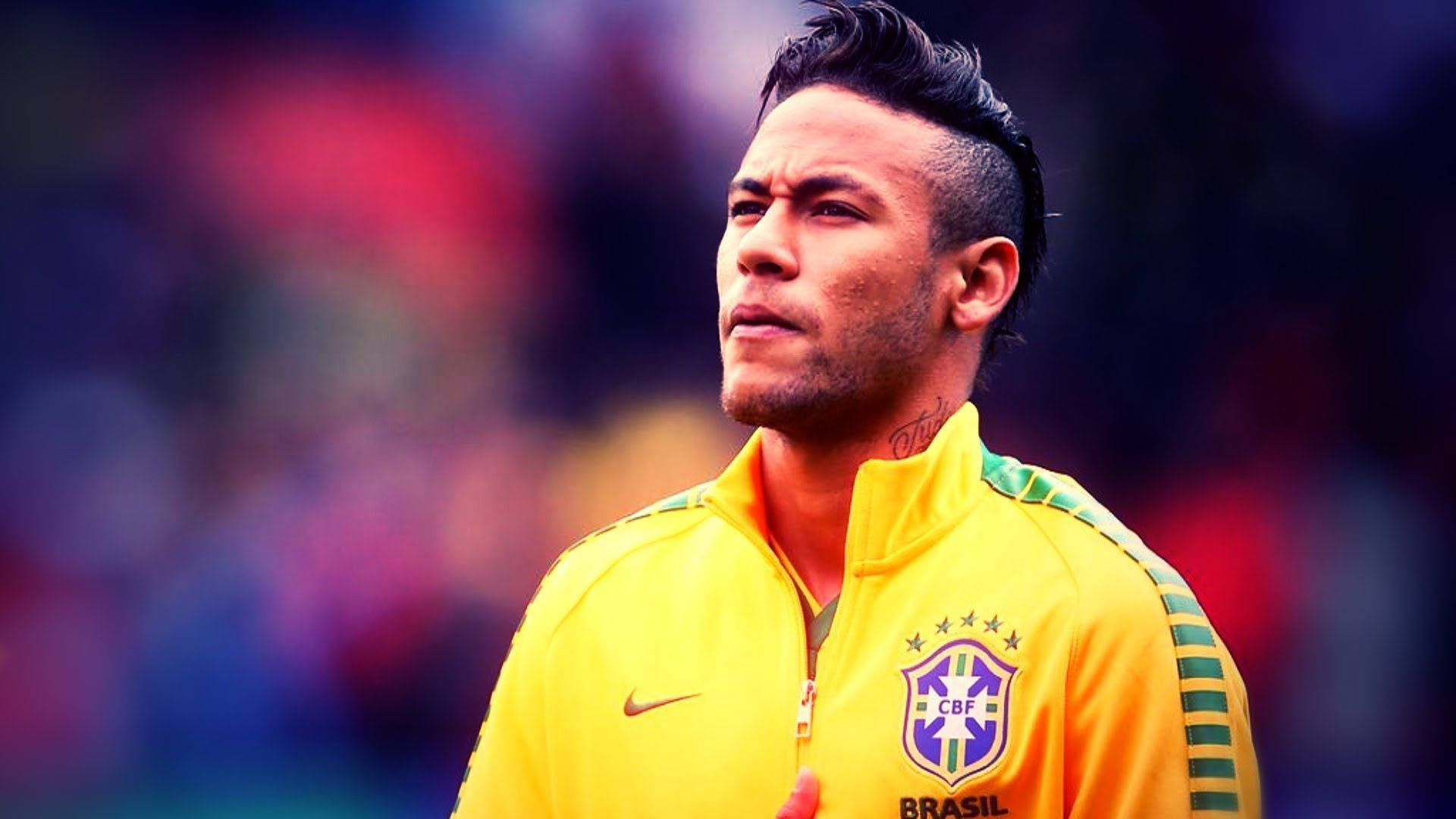 Neymarr Jr. amevaa jezi ya CBF Picha ya Ukuta