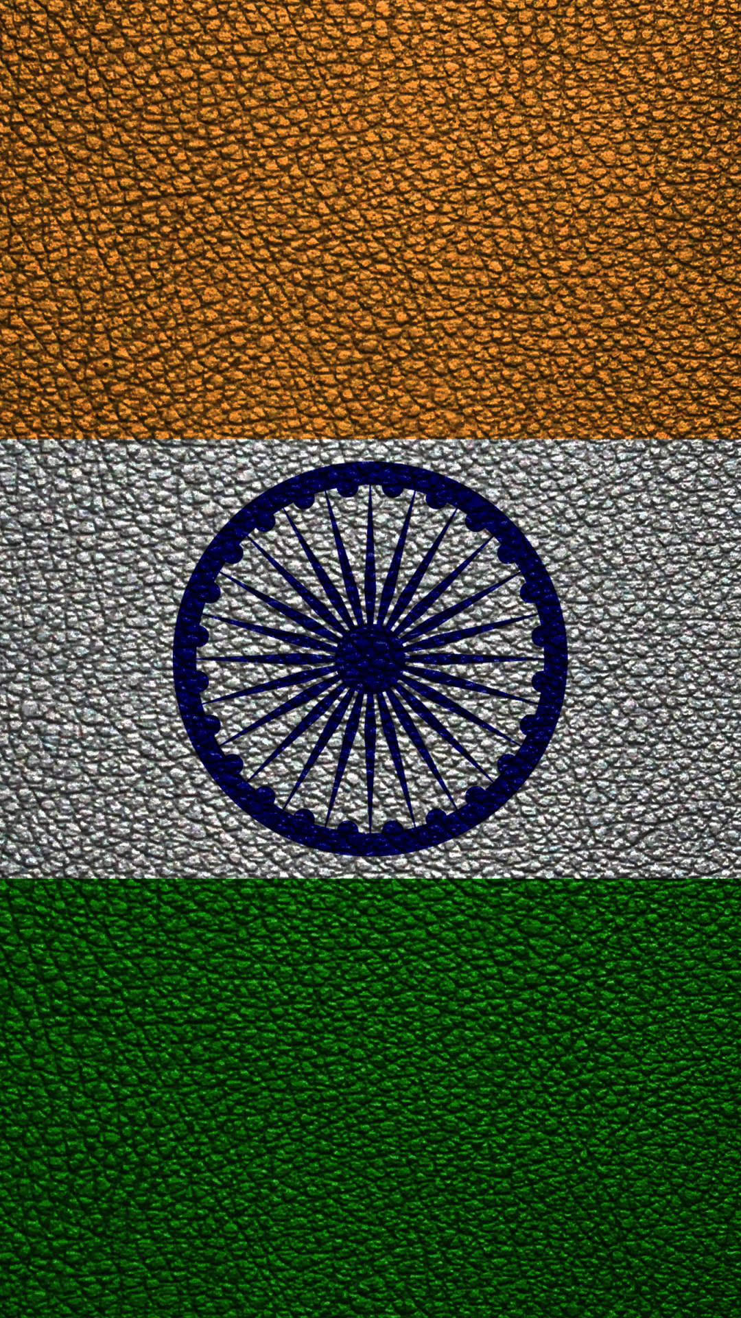 Ngozi ya Bendera ya India kwa Simu Picha ya Ukuta