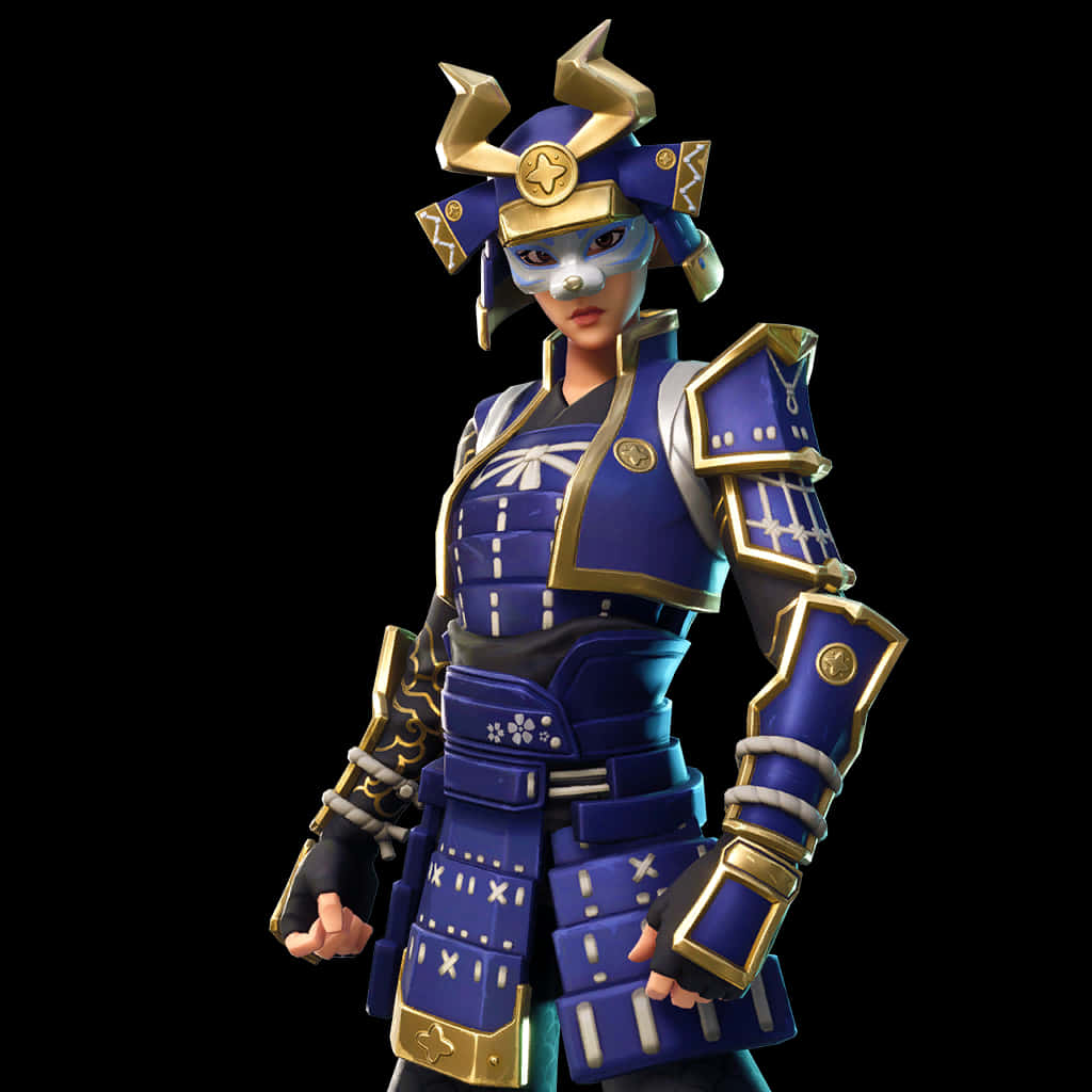 Ngozi ya Shujaa wa Kisamurai wa Fortnite Picha ya Ukuta