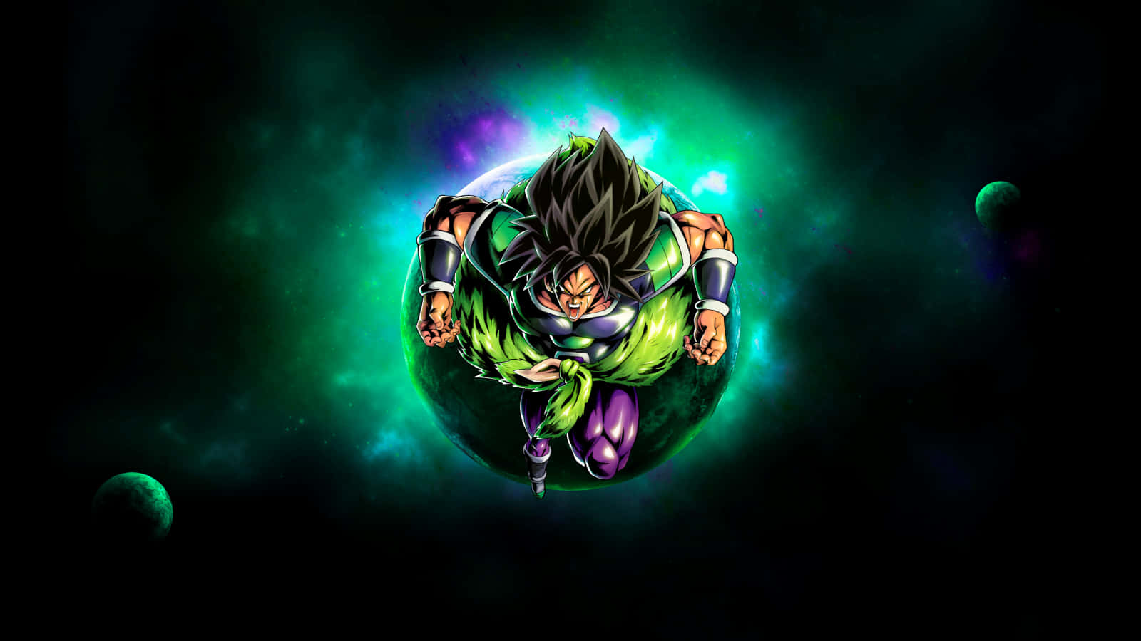 Nguvu ya Super Saiyan Broly Iliyotolewa Katika Dragon Ball Super: Broly Picha ya Ukuta