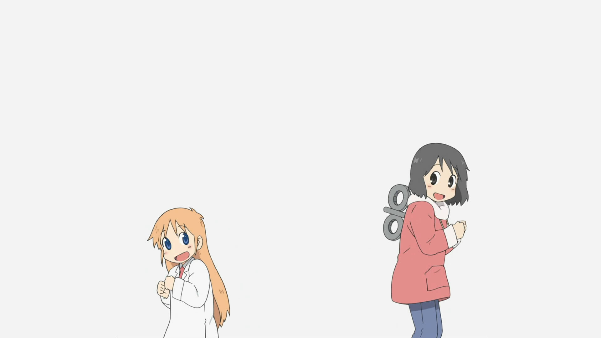 Nichijou Nano na Hakase Wana dansa Picha ya Ukuta