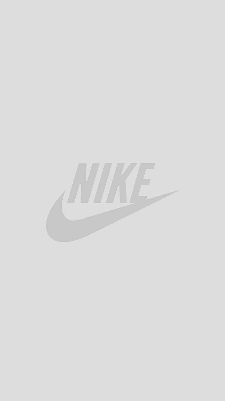 Nike iPhone Nyeupe Rahisi Picha ya Ukuta
