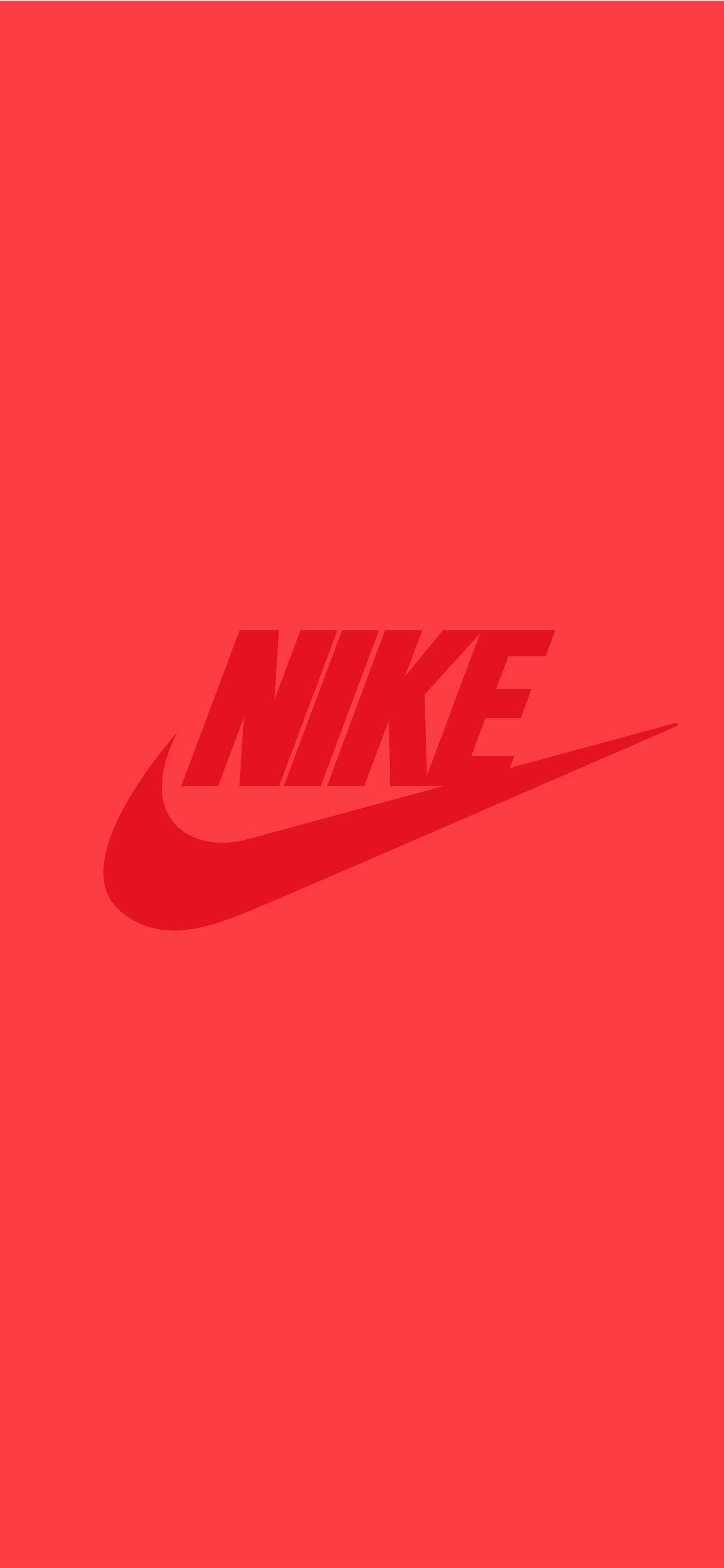 Nike Nyekundu Kote iPhone Picha ya Ukuta