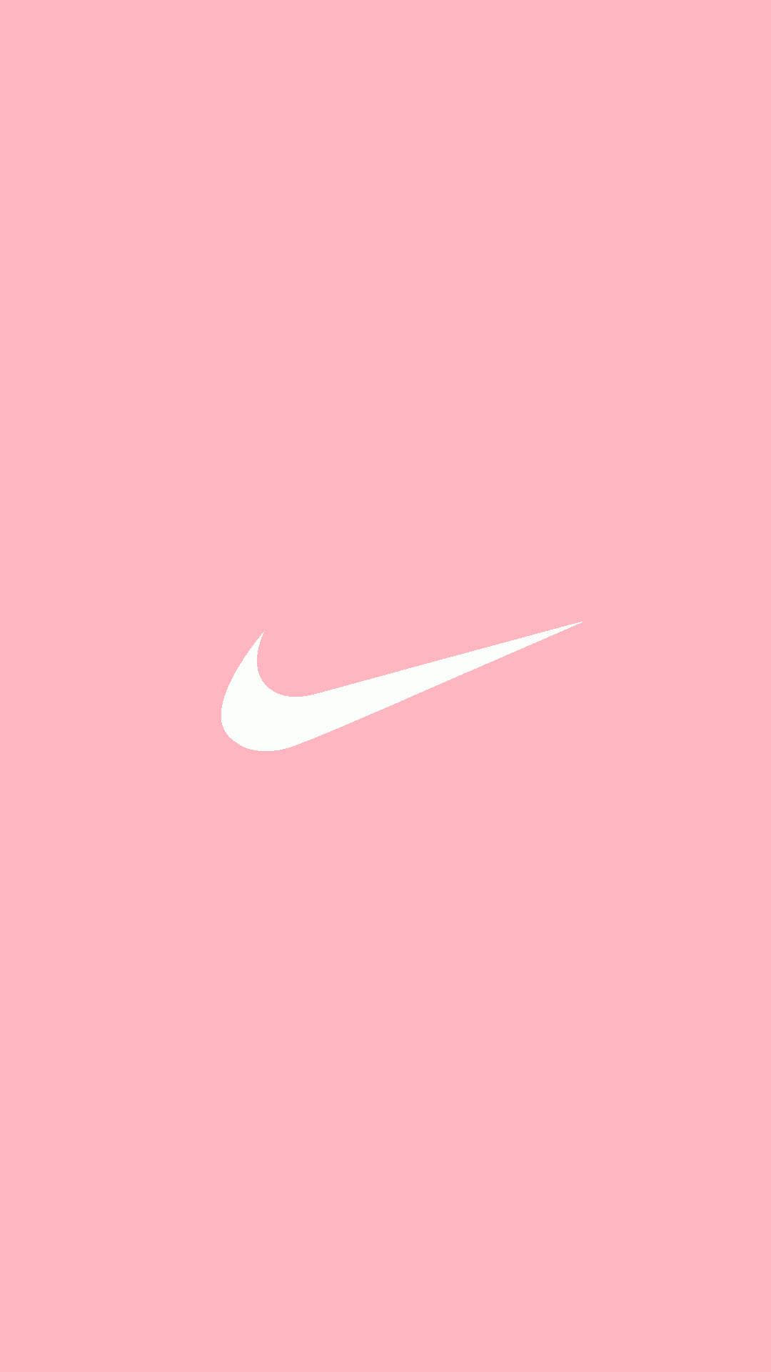 Nike ya Pink ya Kupendeza Picha ya Ukuta