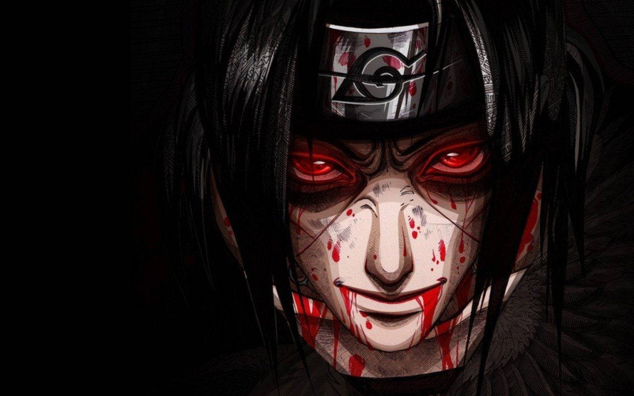 “Njia ya giza ya Itachi Uchiha” Picha ya Ukuta