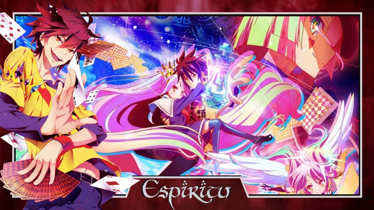 No Game No Life Espiritu Picha ya Jalada Picha ya Ukuta