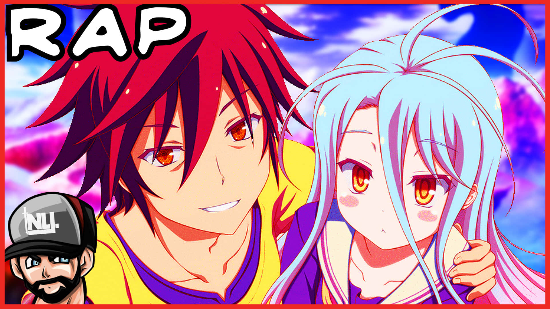 No Game No Life RAP Picha ya Maandishi Picha ya Ukuta
