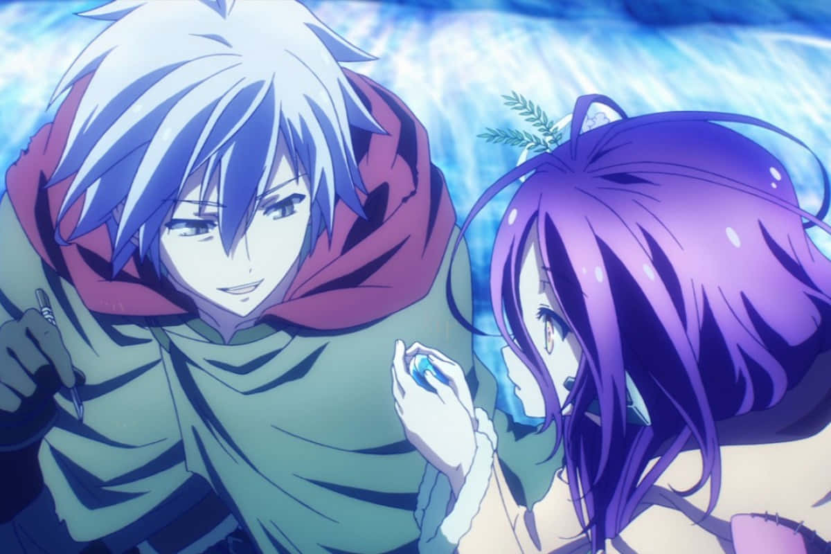 No Game No Life Riku Na Couronne Picha Picha ya Ukuta