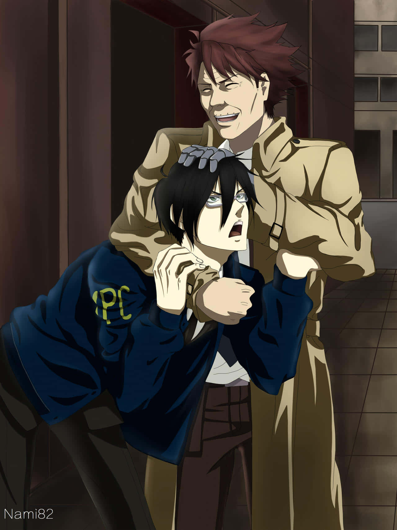 Nobuchika Ginoza kutoka Psycho-Pass Picha ya Ukuta