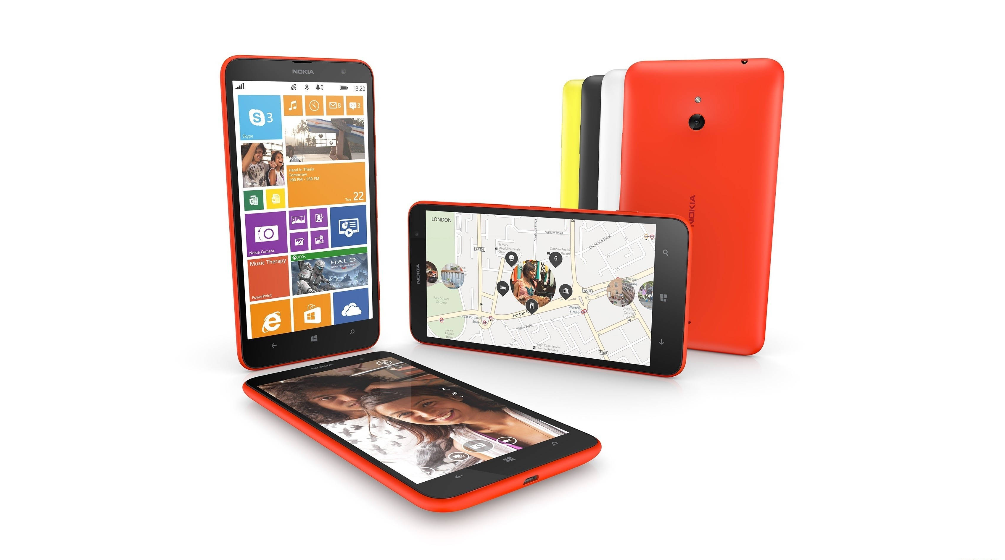 Nokia Lumia 1320 Phablet Smartphone Picha ya Ukuta