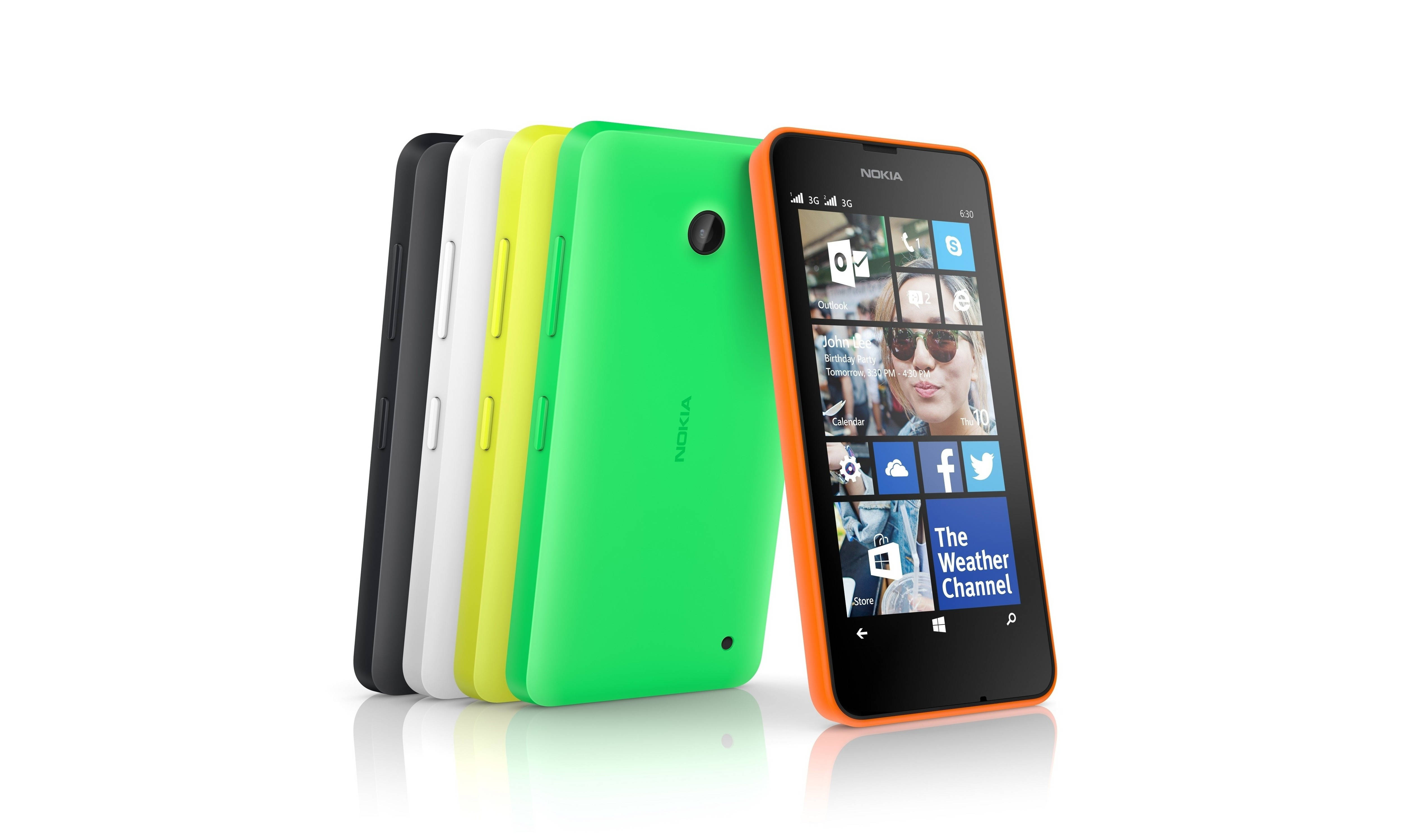 Nokia Lumia 630 Smartphone Picha ya Ukuta