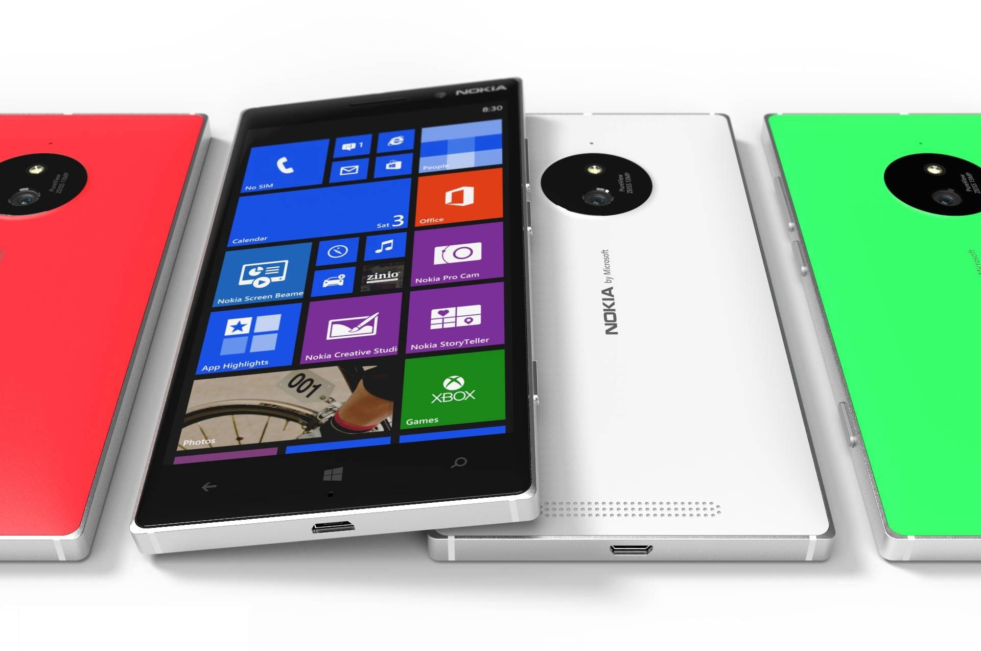 Nokia Lumia 830 Smartphone Picha ya Ukuta