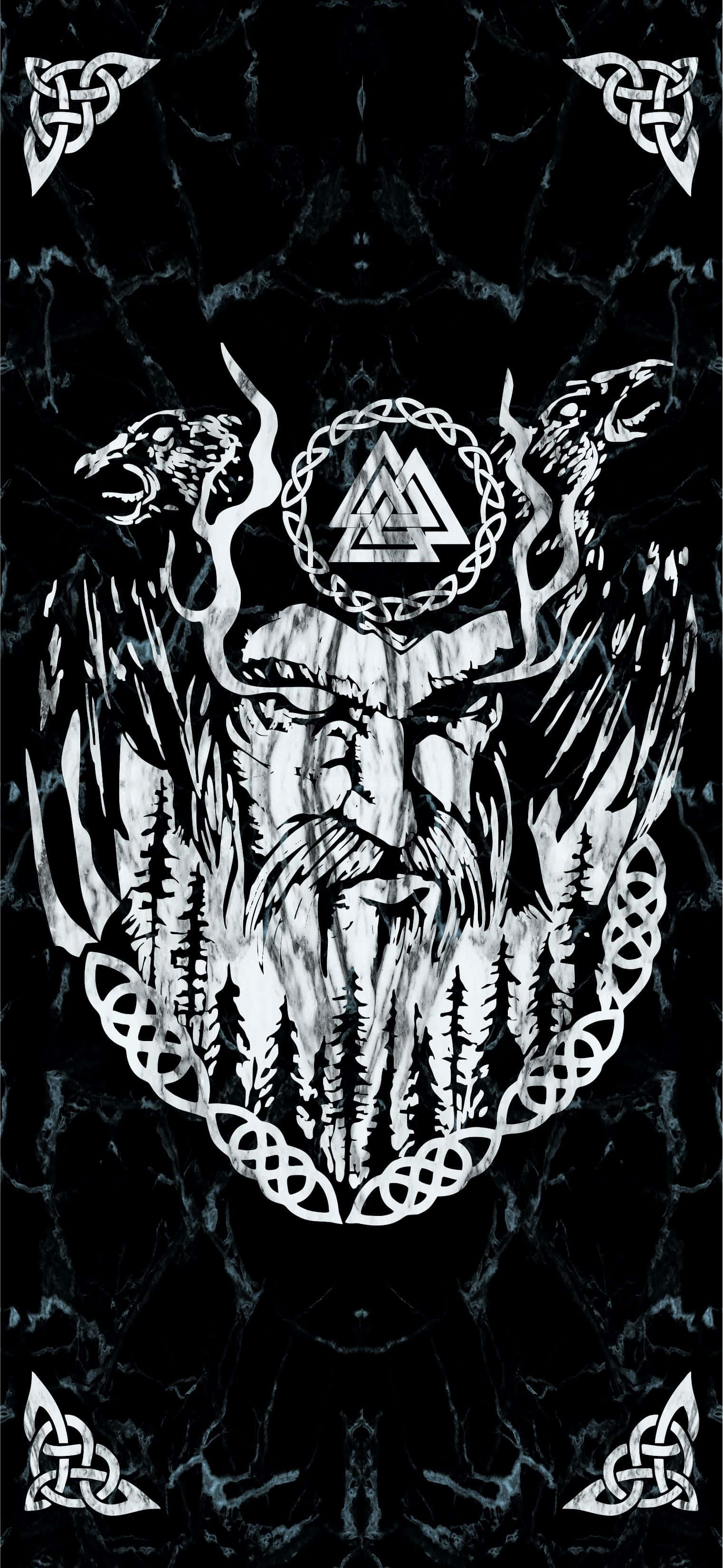 Miungu na Miozazi wa Norse Picha ya Ukuta