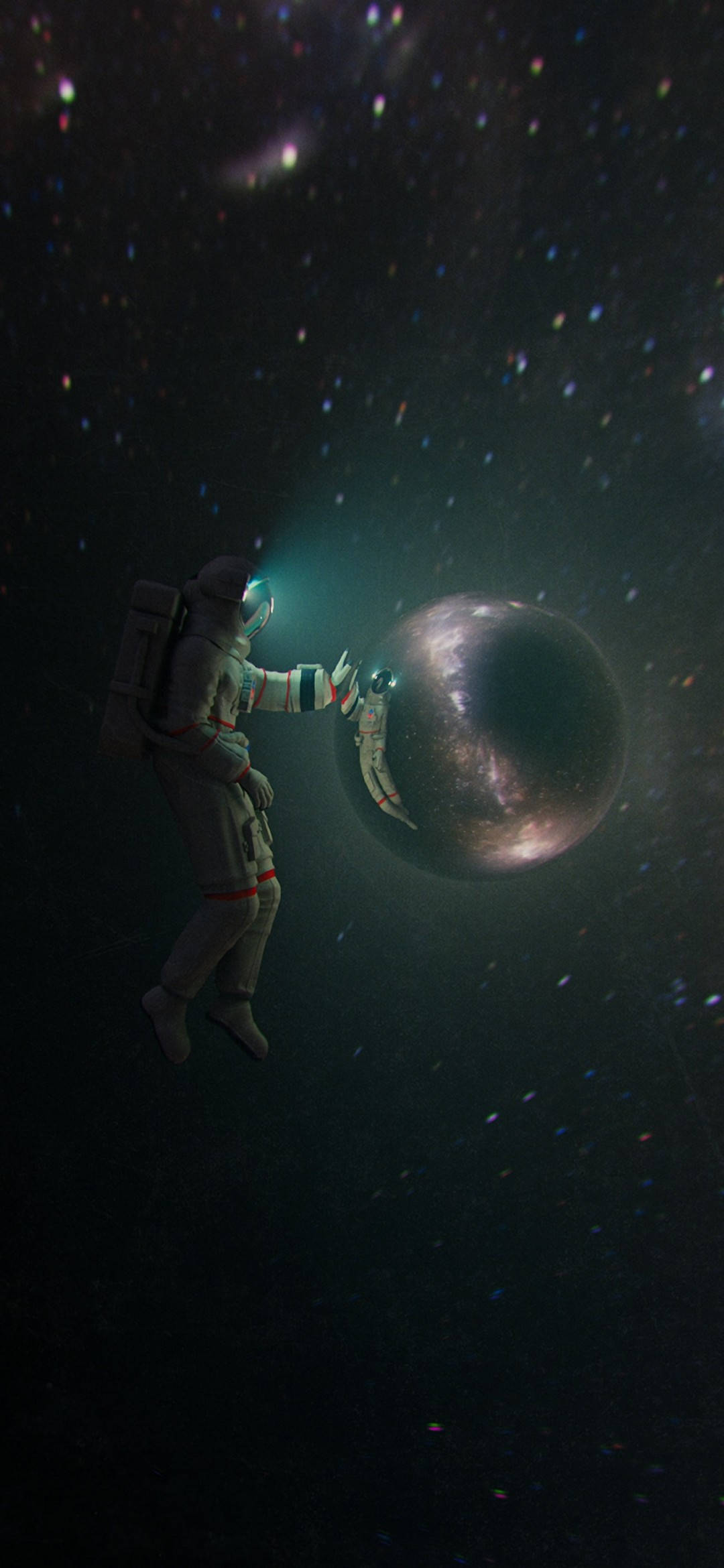 Note 10 Plus Astronaut Picha ya Ukuta