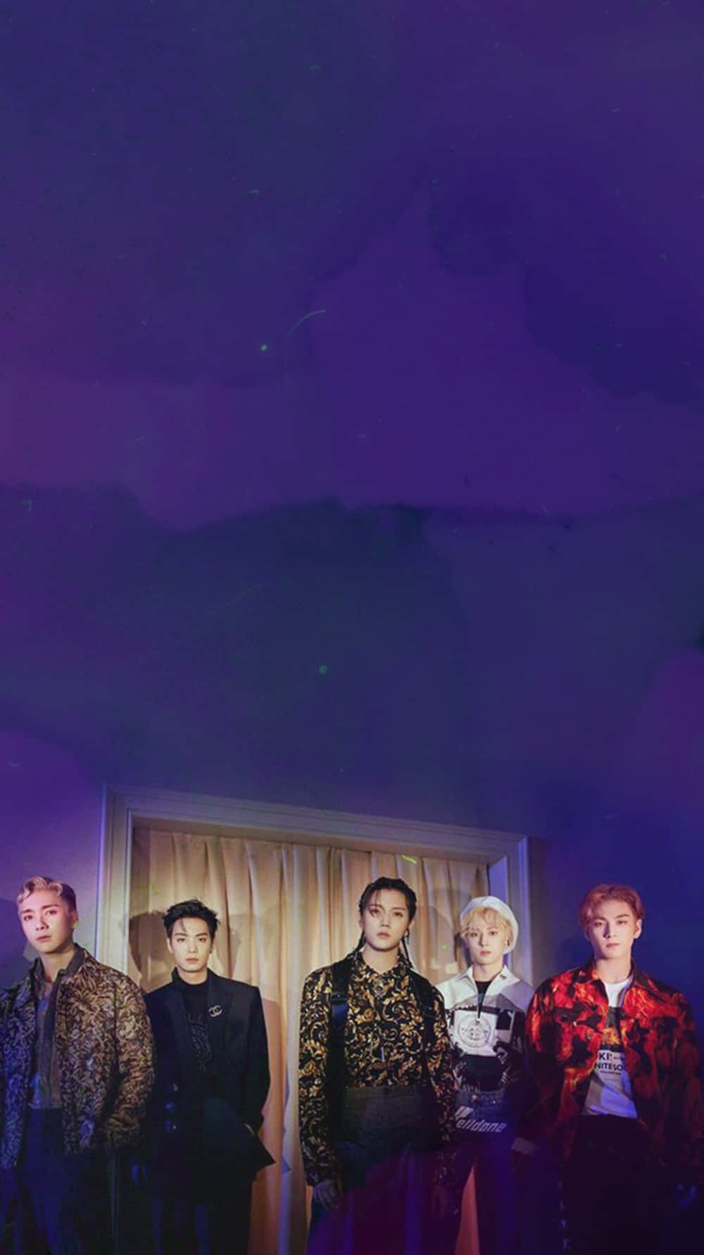 Nuest Kpop Kikundi cha Wavulana cha Giza Picha ya Ukuta