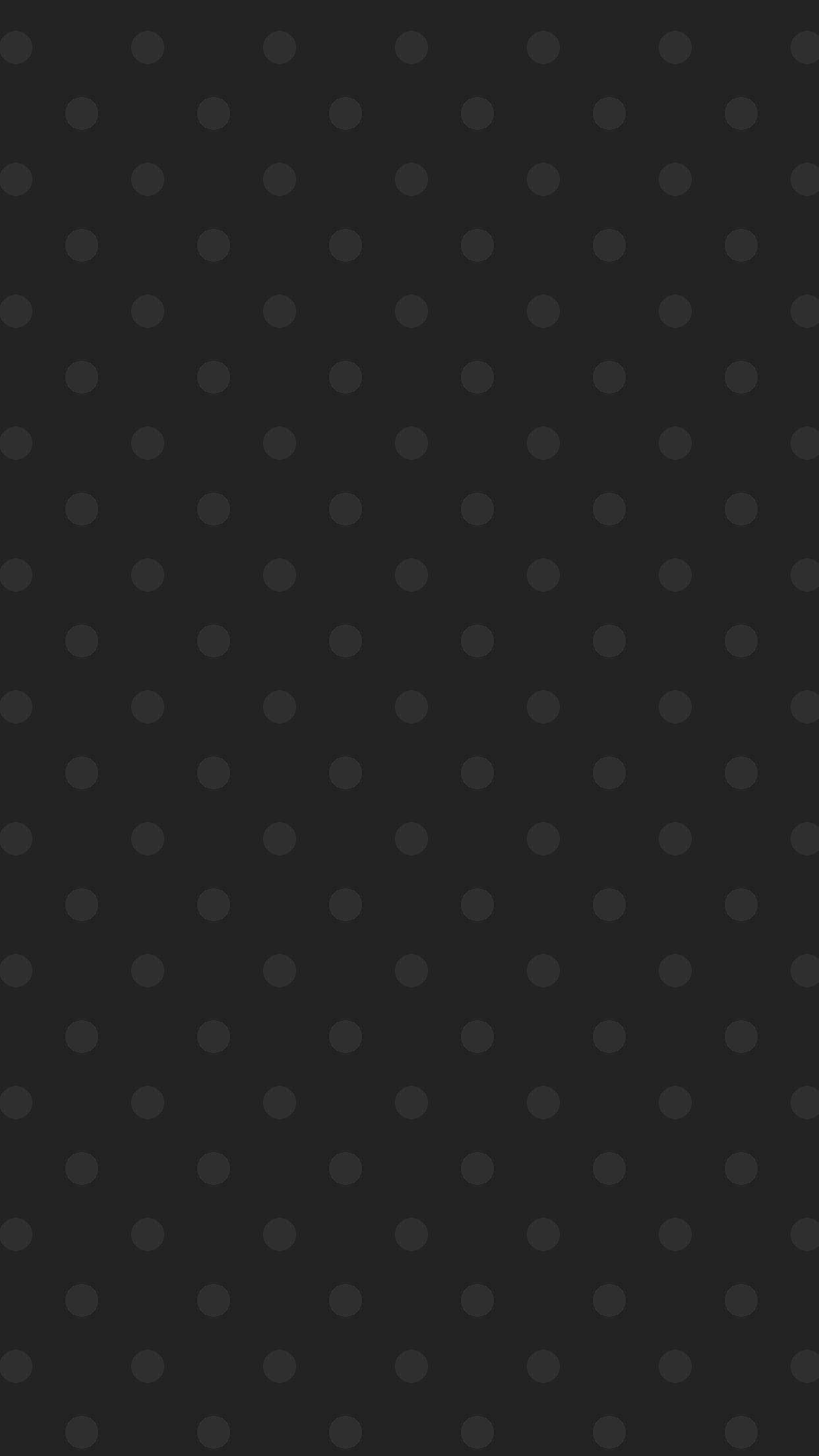 Nukta Nyeusi iPhone Kijivujivu Picha ya Ukuta