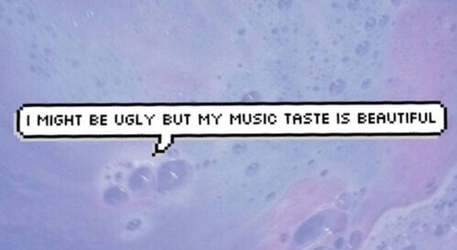 Nukuu za Aesthetic za Pastel Purple Tumblr Picha ya Ukuta