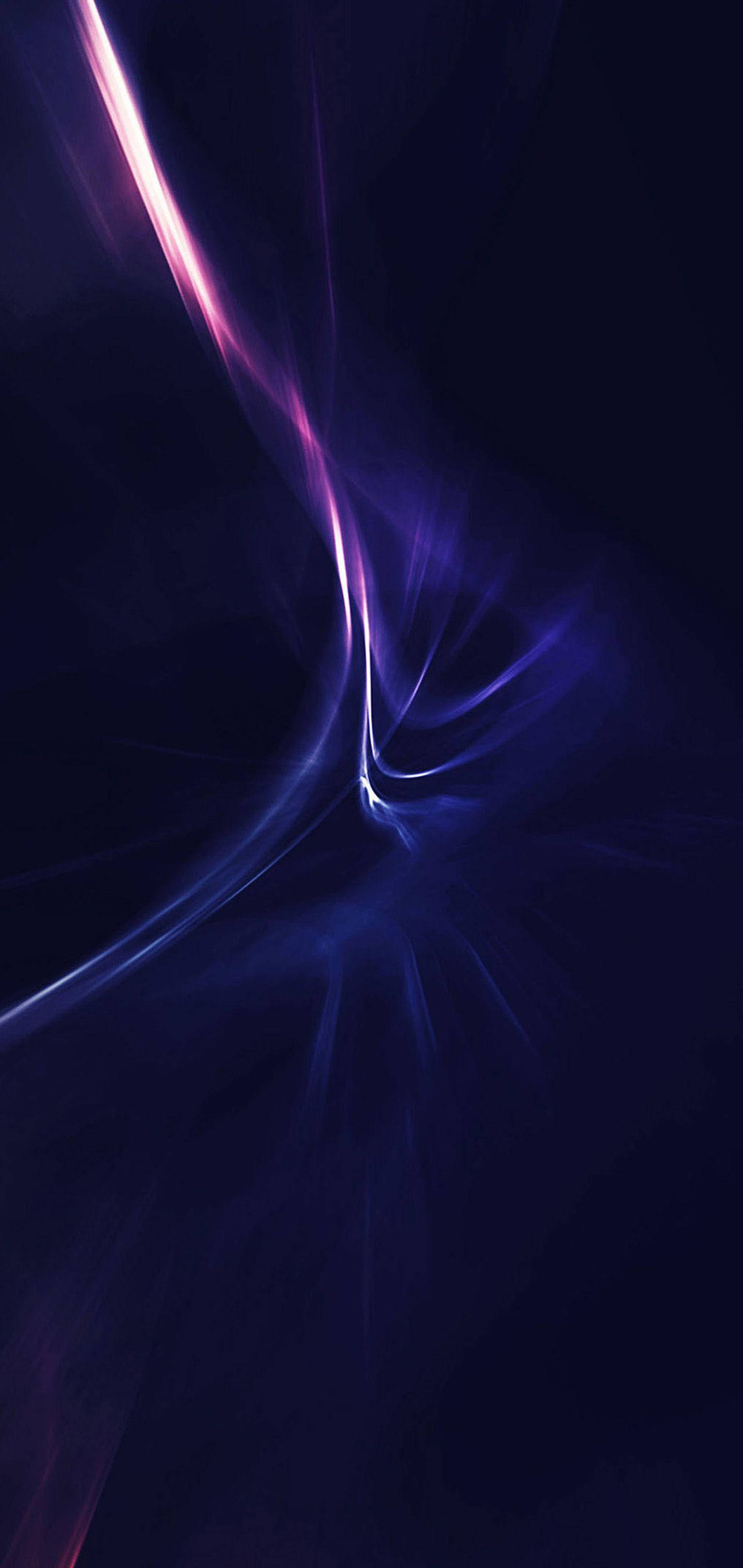 Nuru ya Violet Galaxy S10 Picha ya Ukuta