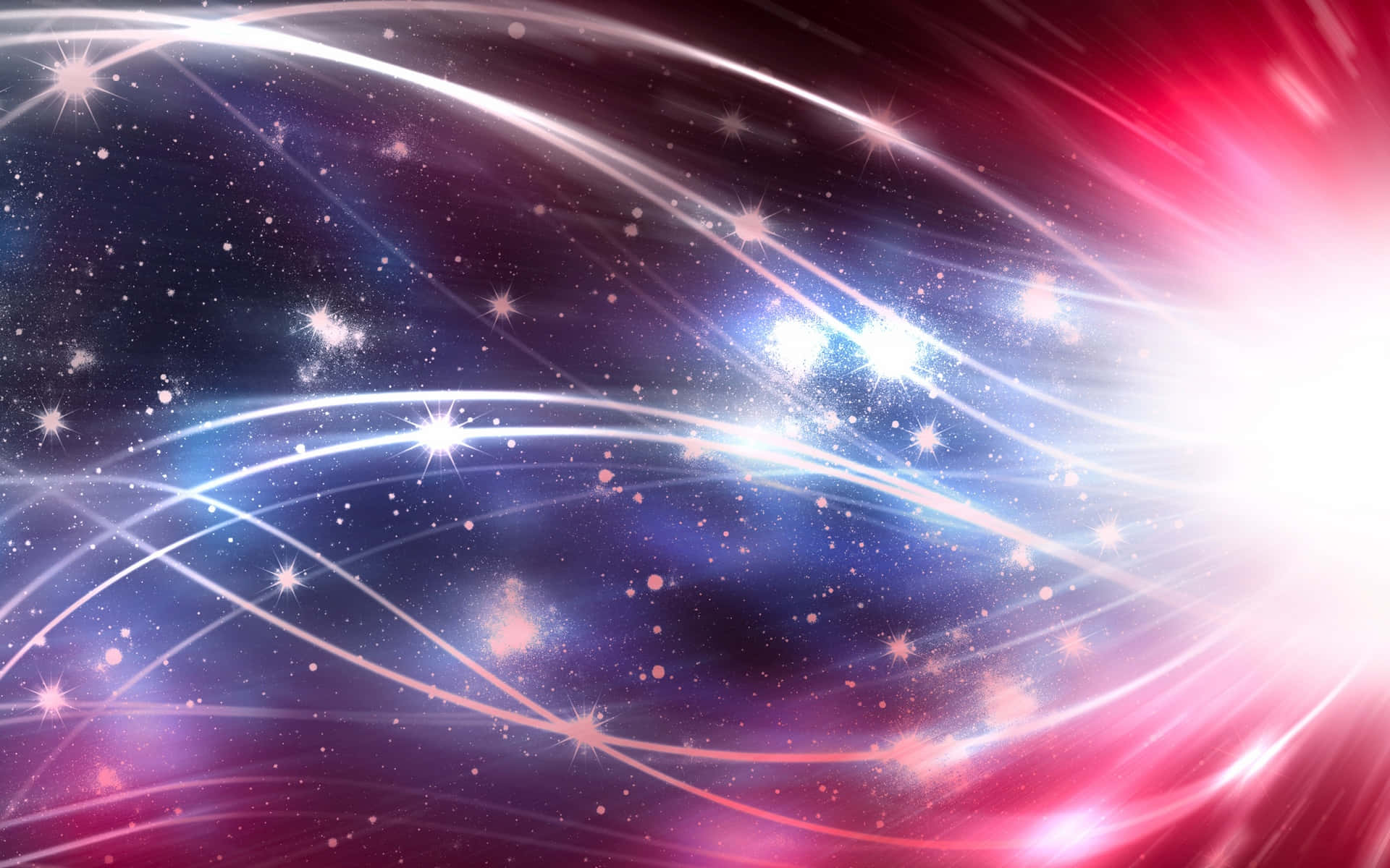 Nuru Zinang'aa Galaxy Picha ya Ukuta