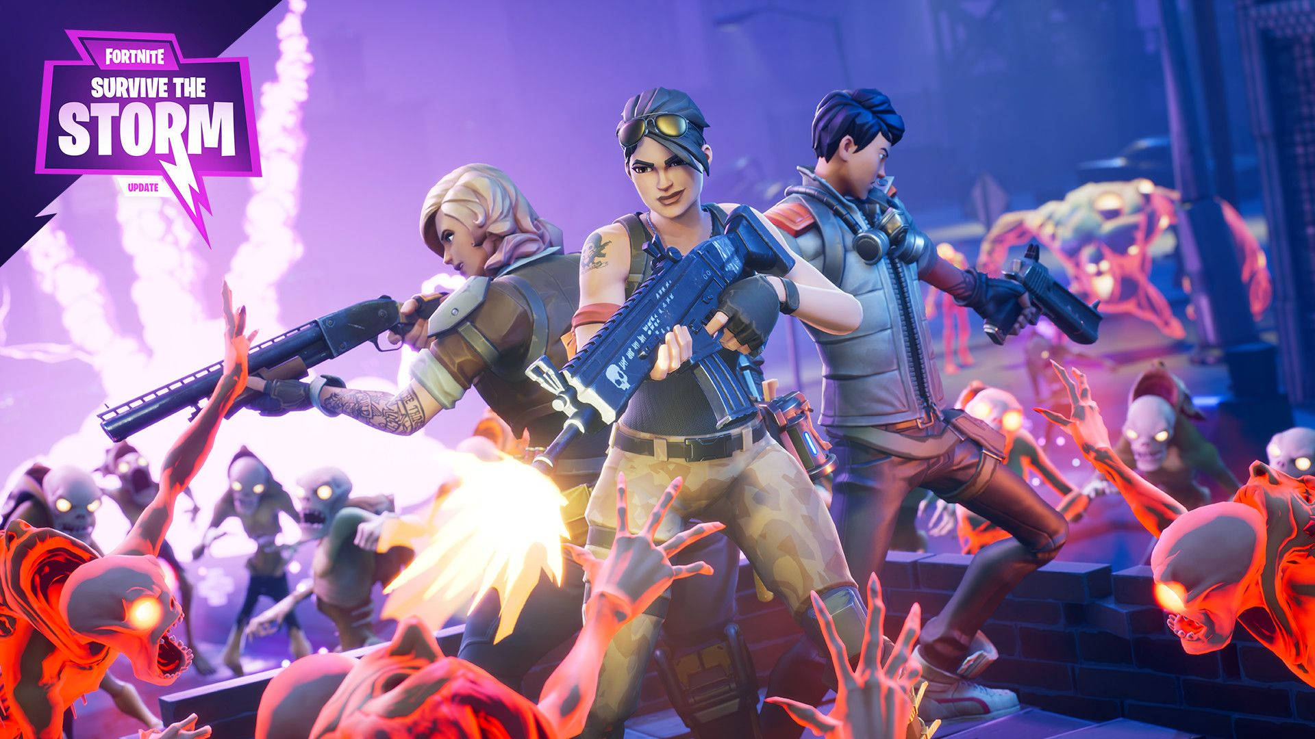Nusurika Dhoruba katika Fortnite Picha ya Ukuta