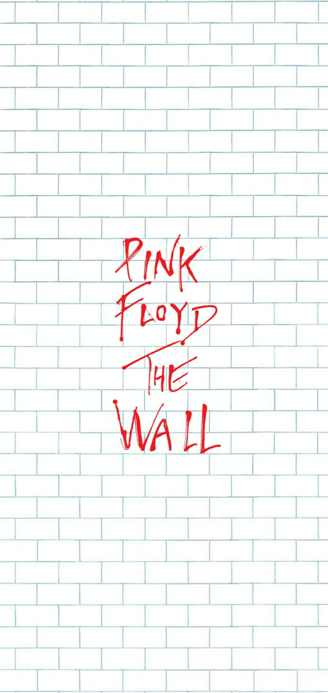 Red Pink Floyd The Wall Picha ya Ukuta
