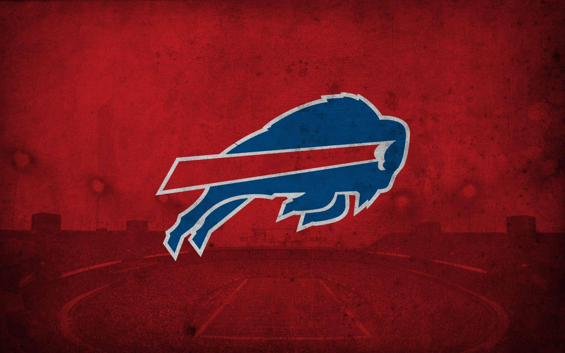 Nyekundu ya Buffalo Bills Picha ya Ukuta