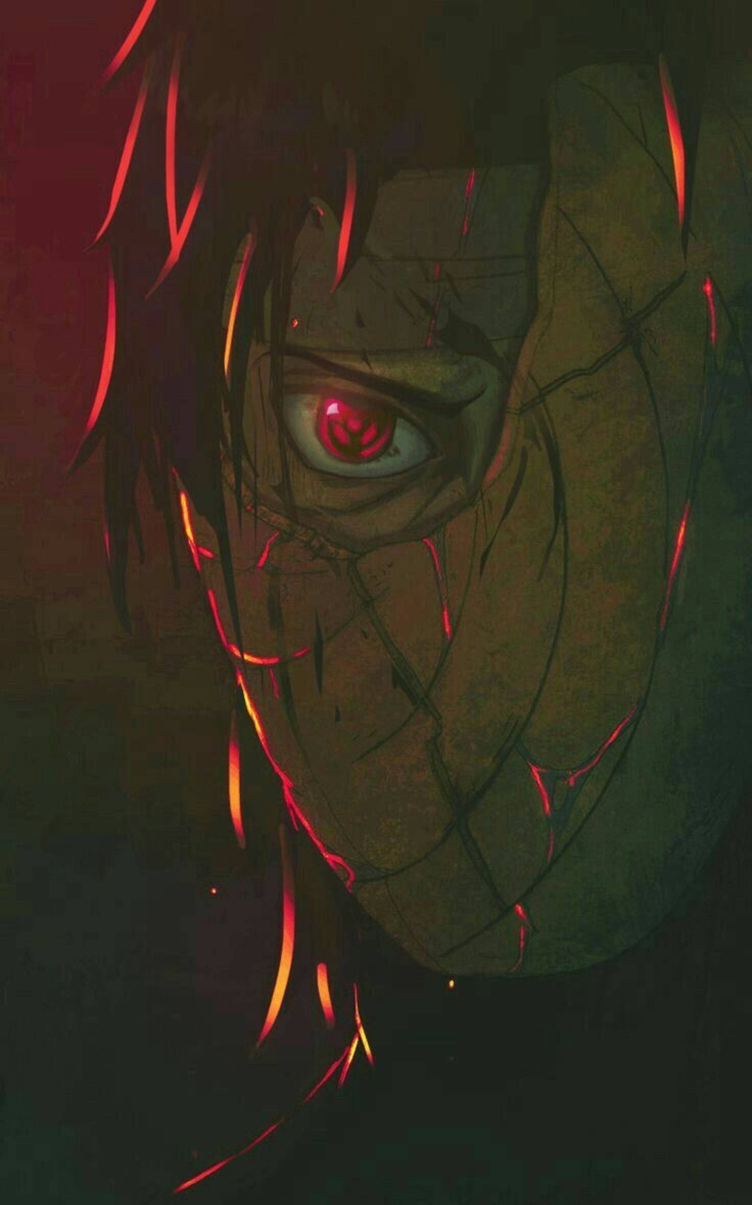 Obito Uchiha in his Shinobi Mask Picha ya Ukuta