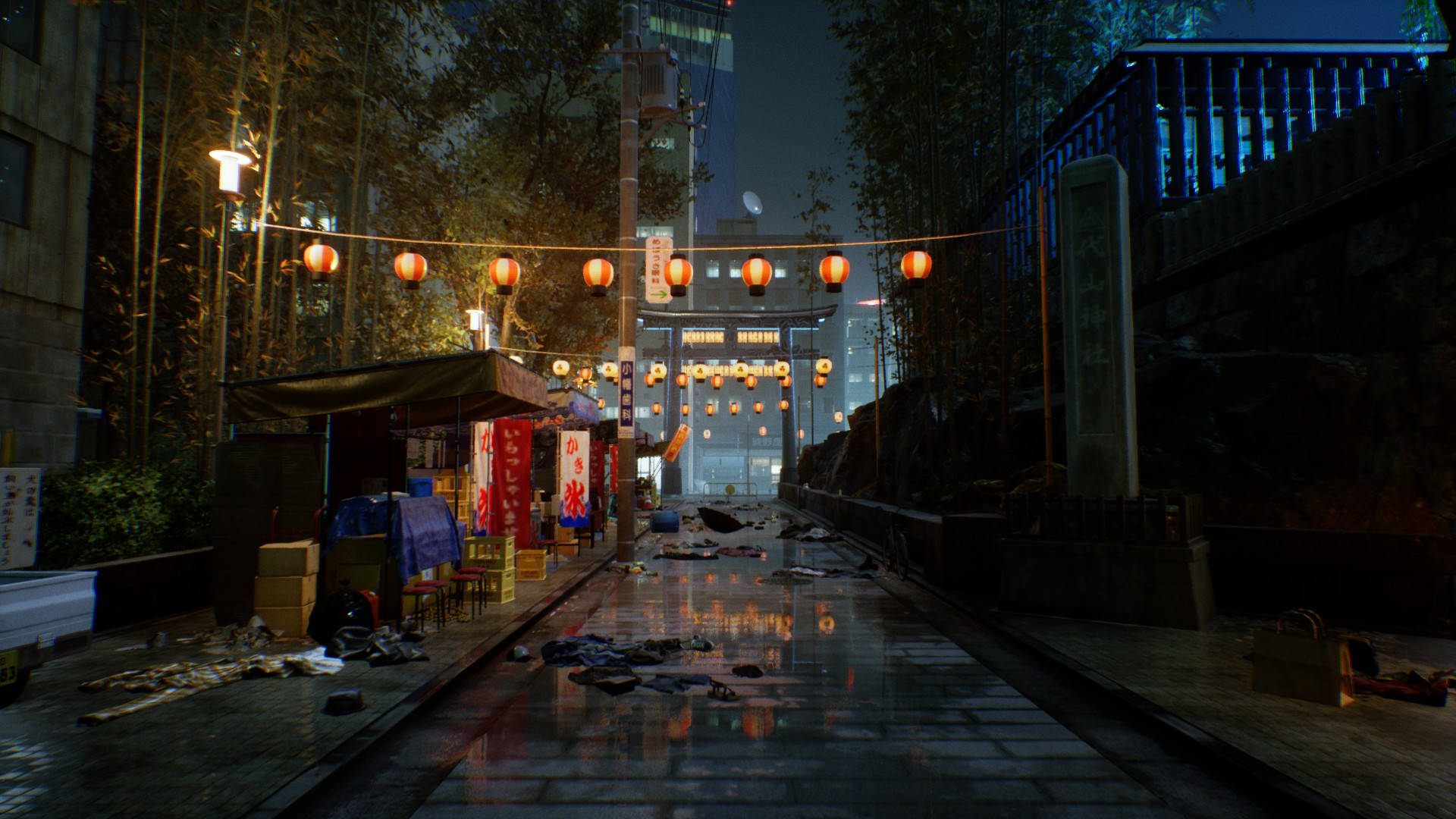 Oden ya Ghostwire Tokyo Picha ya Ukuta