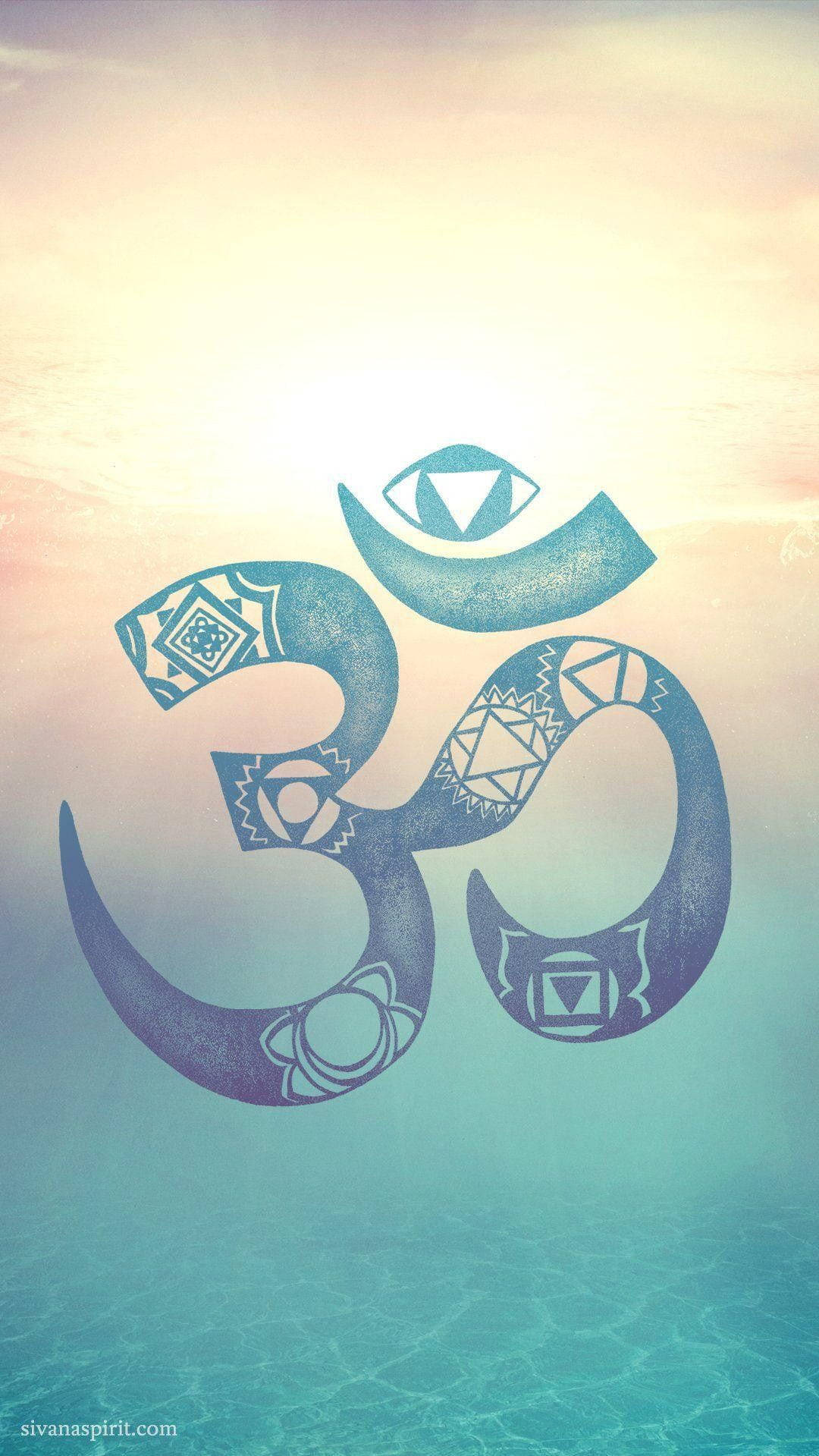 Om Aesthetic ya Amani Picha ya Ukuta