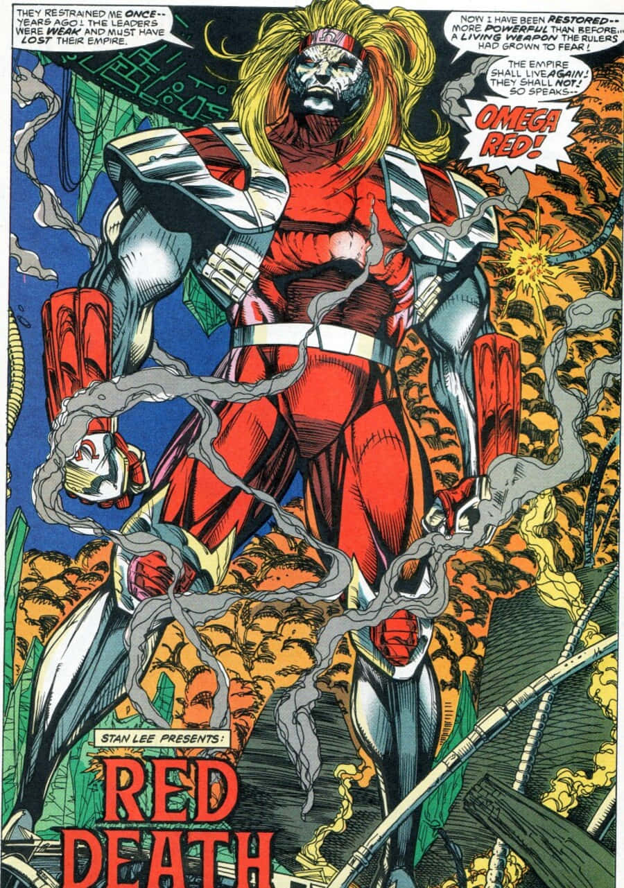 Omega Red – Mwenyezi Mbaya wa Mutant Picha ya Ukuta