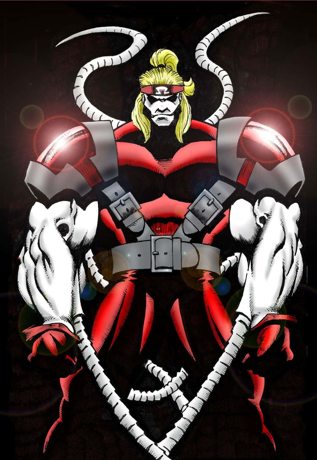 Omega Red - The deadly super-villain from Marvel Comics Picha ya Ukuta