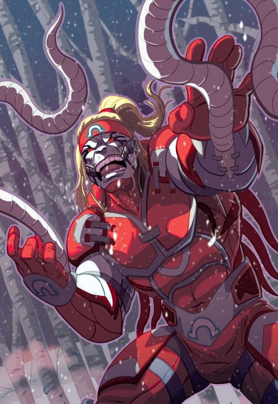 Omega Red: The Unstoppable Menace Picha ya Ukuta