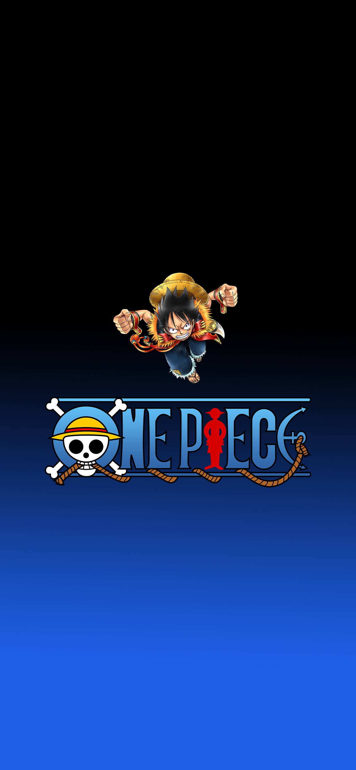 One Piece Alama ya Telefonu Na Luffy Picha ya Ukuta