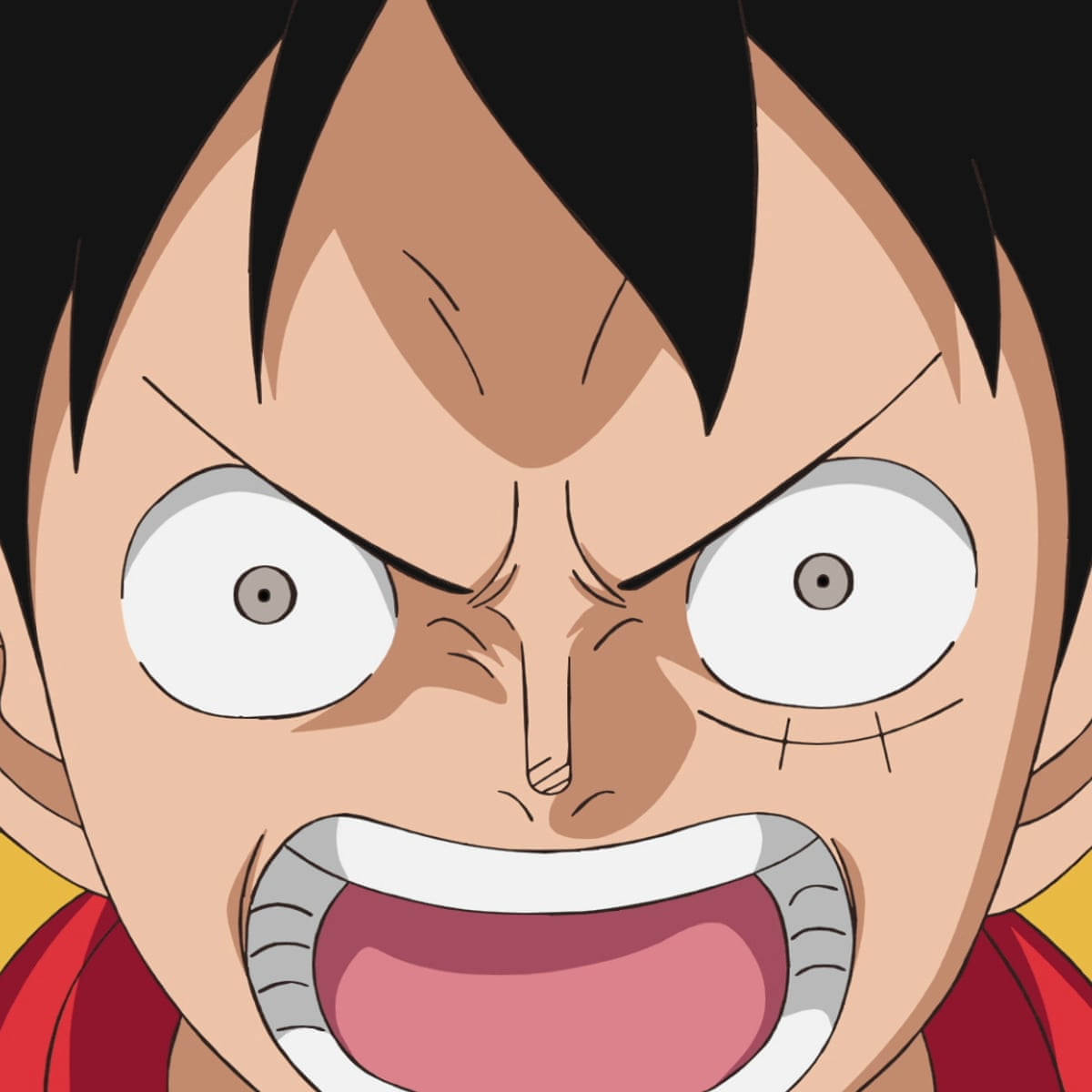 One Piece Luffy Upande wa Karibu Picha ya Ukuta
