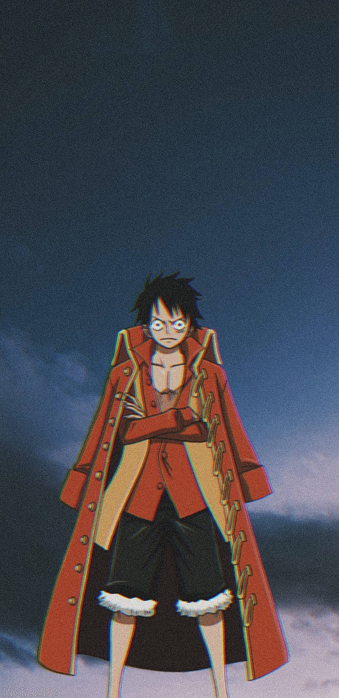One Piece ya Kizamani kwa iPhone Picha ya Ukuta