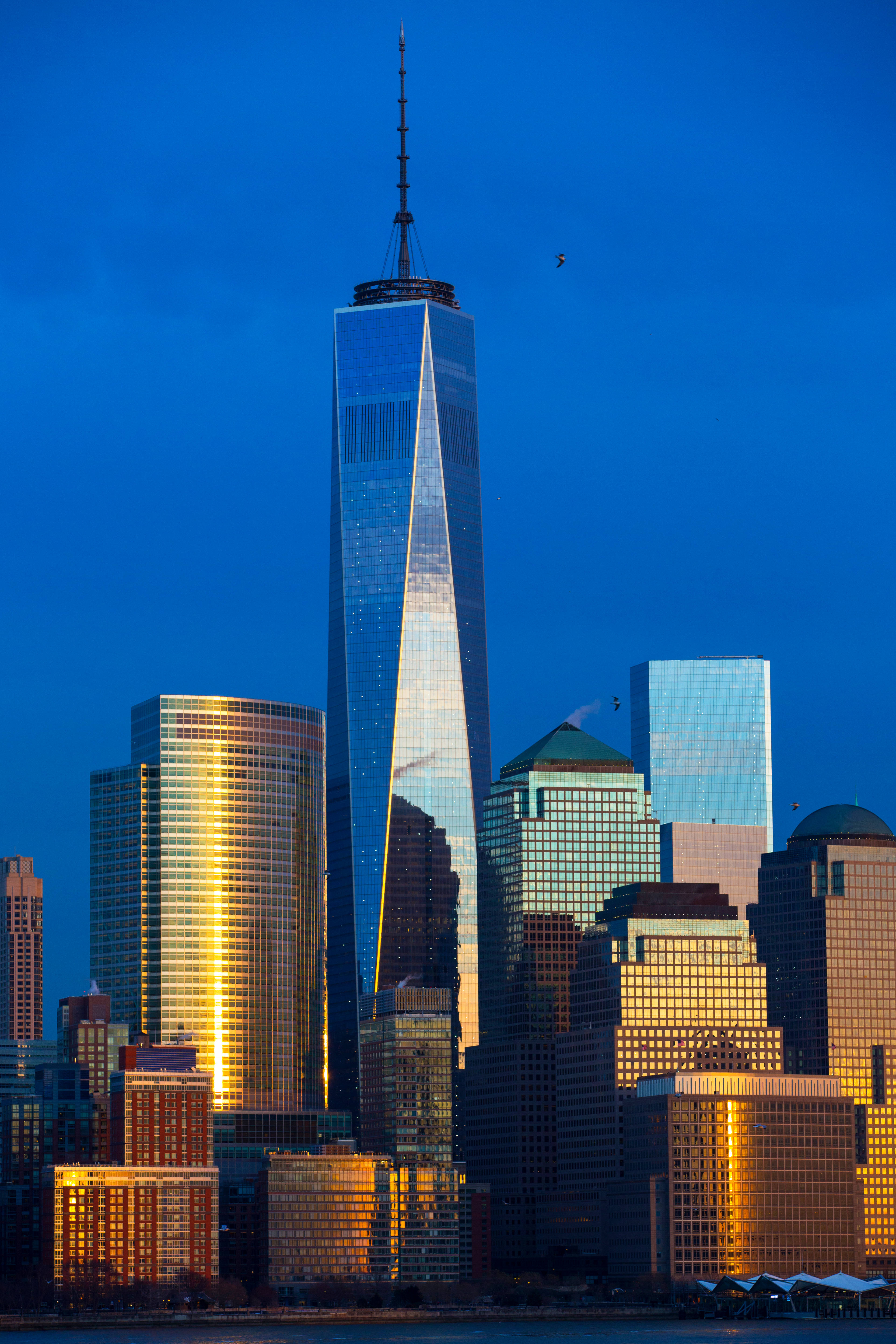 One World Trade Center Imefichwa Picha ya Ukuta