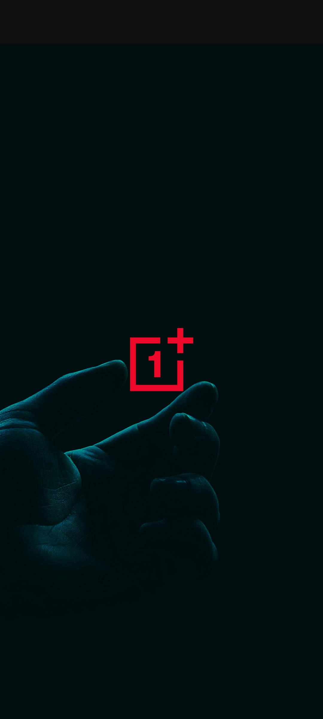 OnePlus Nord Logo With Hand Picha ya Ukuta