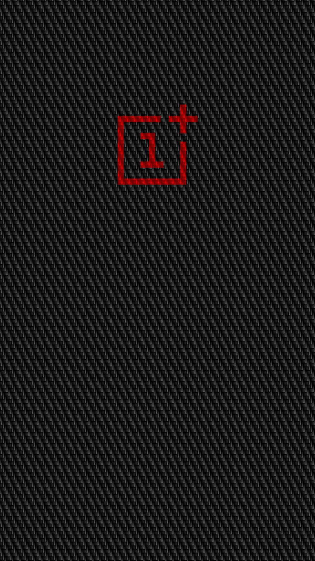 OnePlus Red Logo Picha ya Ukuta