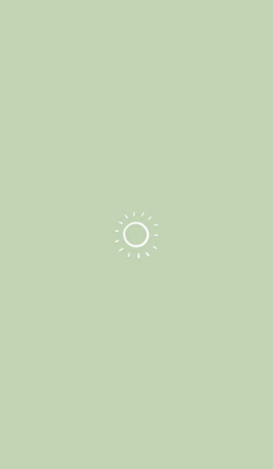 Ongeza mguso wa utulivu na ukarimu kwenye nafasi yako kwa Sage Green Aesthetic Picha ya Ukuta