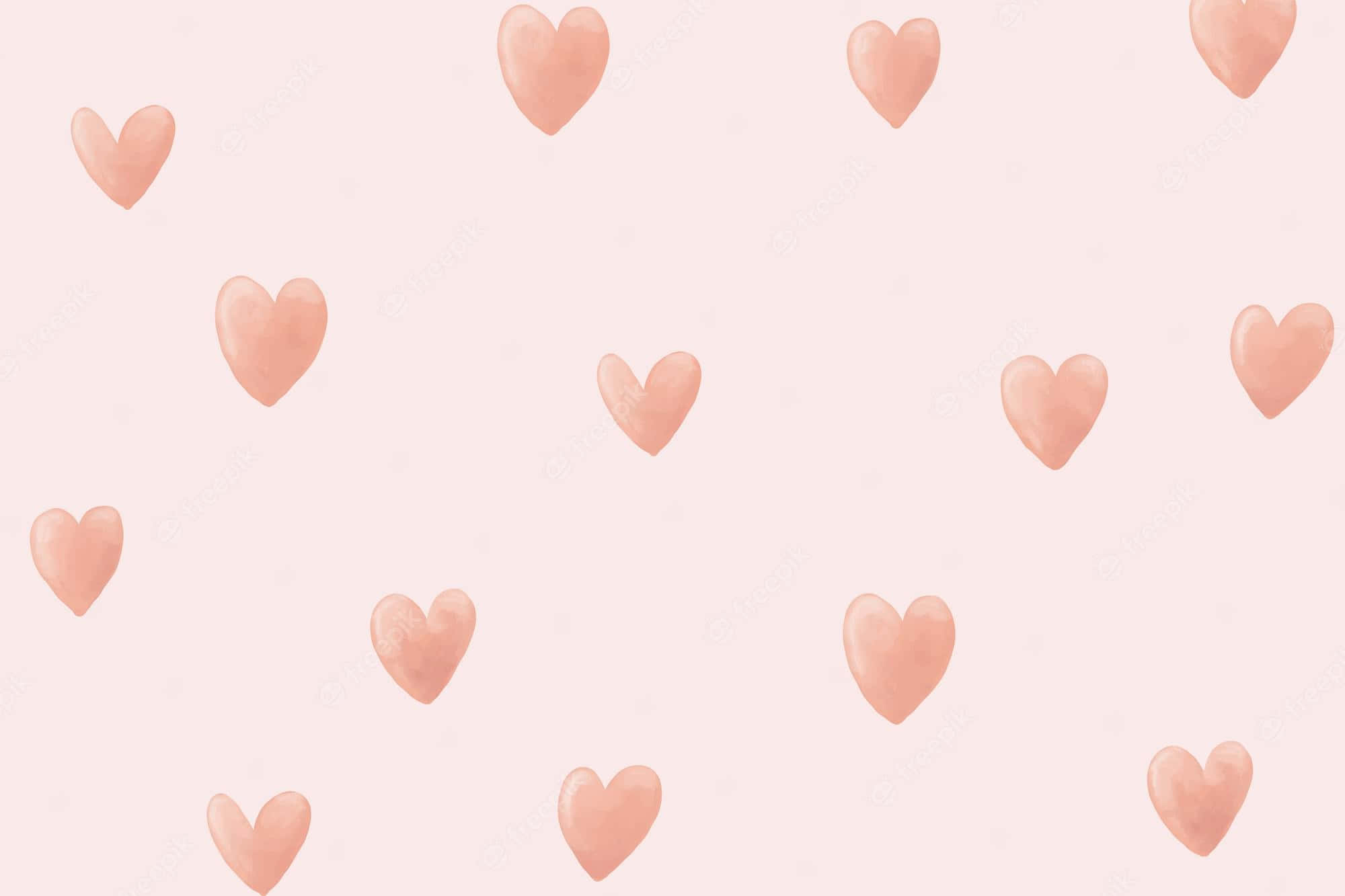Onyesha mwanga na wallpaper yetu ya Cute Heart Picha ya Ukuta
