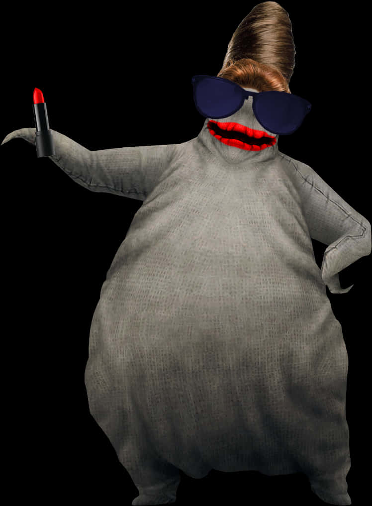 Oogie Boogie Mavazi ya Kifahari Picha ya Ukuta