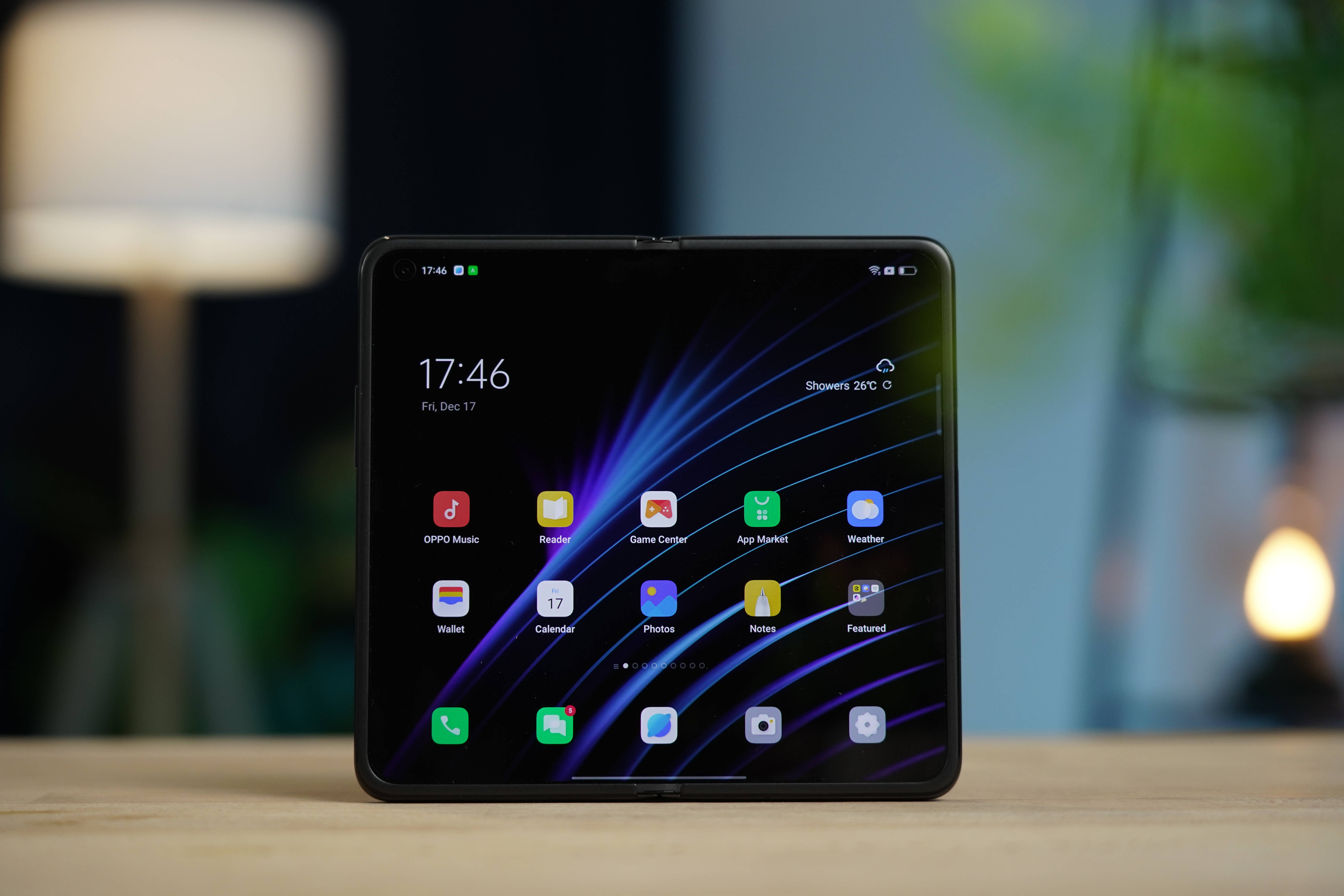 Oppo Find N Foldable Smartphone Picha ya Ukuta