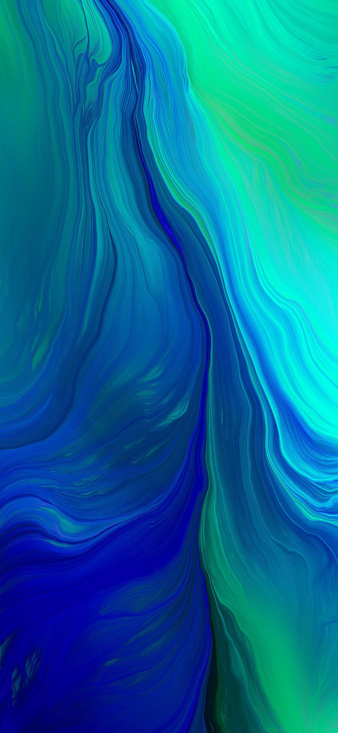 Oppo Reno Rangi Baridi Asili Picha ya Ukuta
