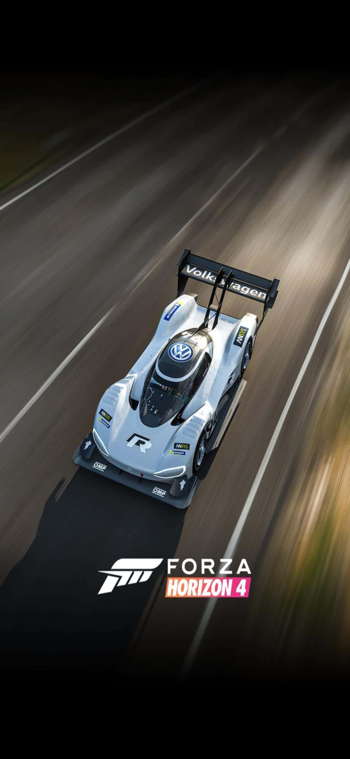 Outrace the Fastest Rivals in Forza Horizon 4 with the iPhone Xs Picha ya Ukuta