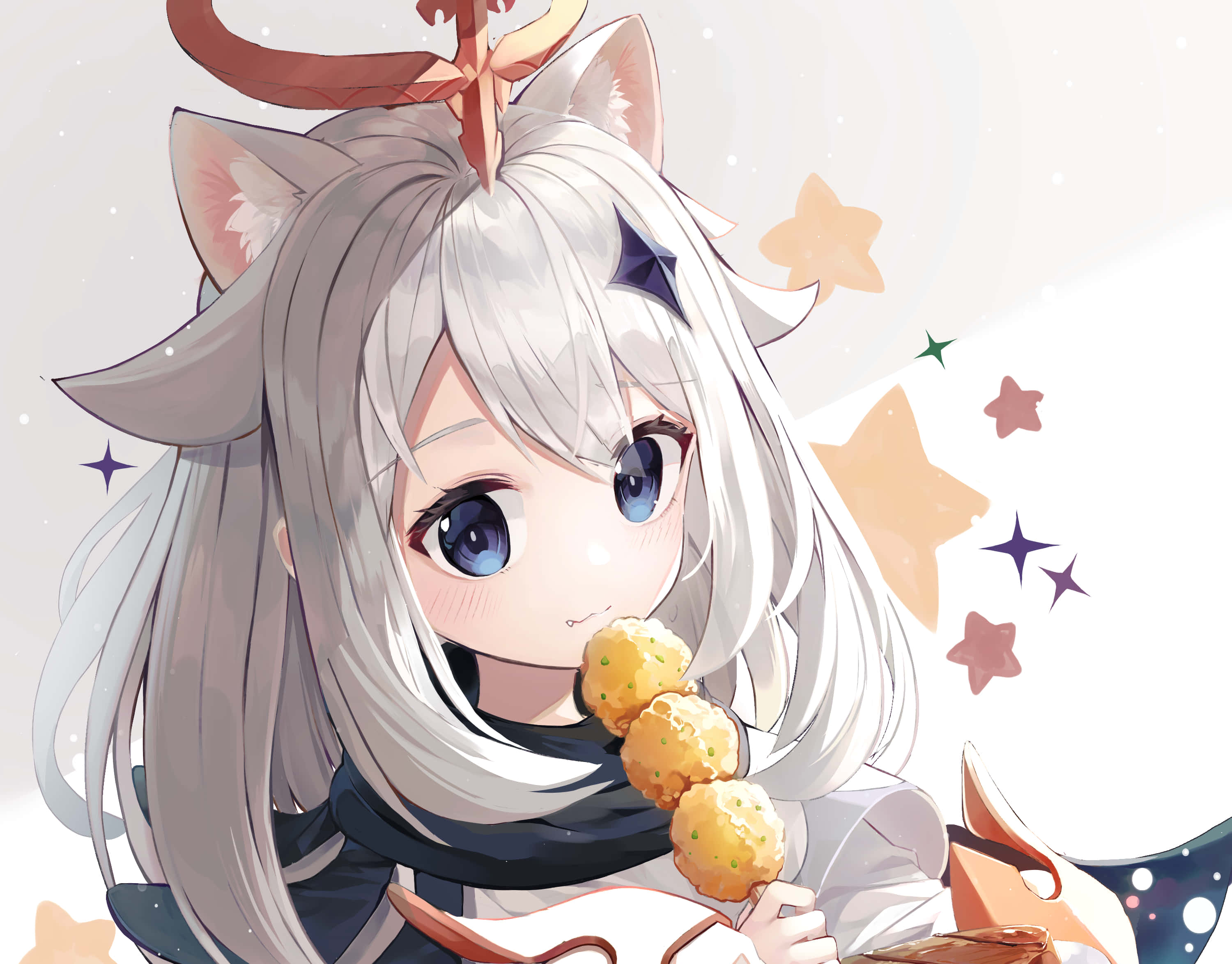 Paimon Paka Genshin PFP Picha ya Ukuta