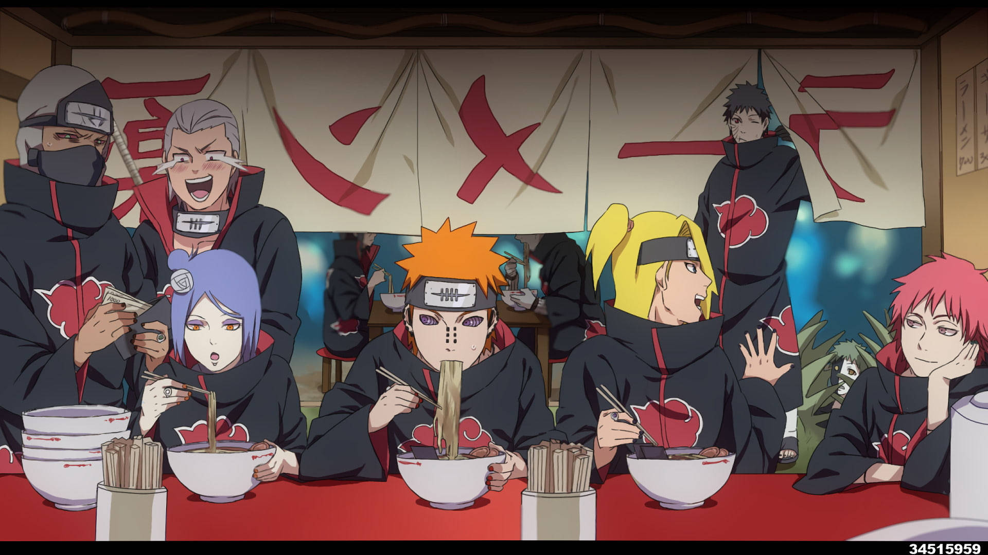 Pain wa Naruto Akina Picha ya Ukuta
