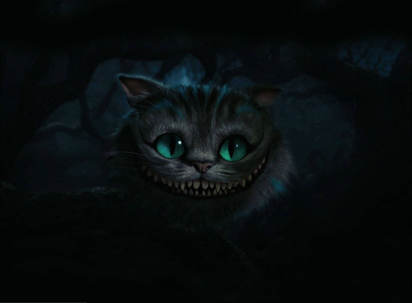 Paka Cheshire Siri Giza Alice Katika Nchi ya Ajabu Picha ya Ukuta